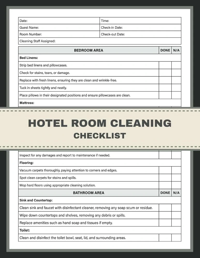 Housekeeping oda durumu takibi tablet üzerinden